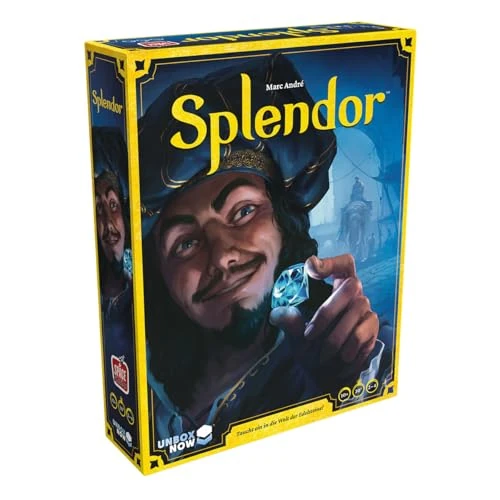 Zeitlich begrenztes Angebot: Asmodee, Splendor, Grundspiel, Taktisches Familienspiel, Deutsch | Strategisches Set-Collection-Spiel mit Edelsteinen für 2-4 Spieler, 30 Minuten, Brettspiel ab 10 Jahren von 35.99 € auf 35.99 € (0.00% Rabatt)