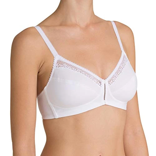 Triumph Donna Cotton Beauty N, Bra, WHITE, 6D