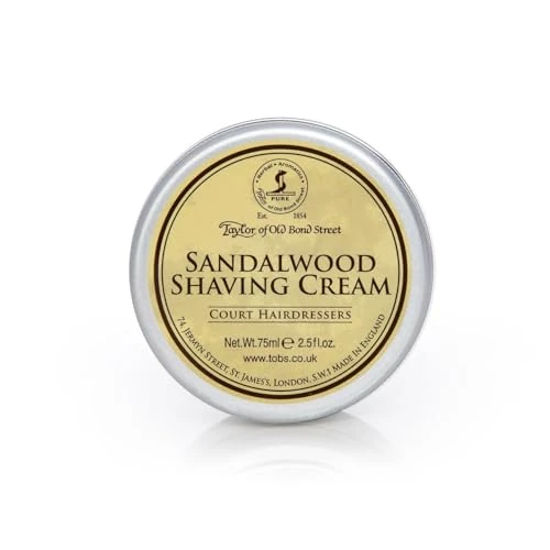 Offerta a tempo: Taylor Of Old Bond Street Crema da Barba Al Legno di Sandalo - 60 gr - 10% da 11.99 € a 10.76 €