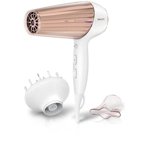 Tijdelijke aanbieding: Philips Föhn Drycare Prestige - 2300 Watt -Ionenconditioner - Controleert droogtemperatuur - 6 Temperatuurstanden - Beschermd tegen oververhitting - Koele luchtstoot - Diffuser mondstuk - HP8280/00 van 85.39 EUR naar 76.00 EUR (korting 11%)