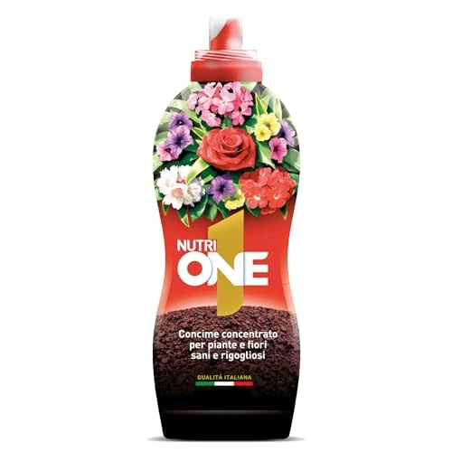 Offerta a tempo: NutriONE Concime Liquido Concentrato per Piante e Fiori per risultati in 7 Giorni! 1L - 54% da 13.90 € a 6.45 €