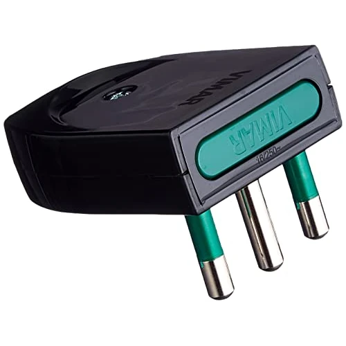 VIMAR 00204 – Stecker (250 V, 16 A) schwarz