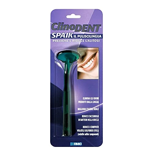 Clinodent SPAIK Nettoyeur de langue - Gratte-langue - Dispositif médical