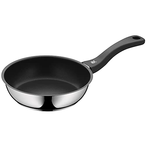 Offerta a tempo: WMF Padella Rivestita Ø 20 cm Devil Manico Cromargan Acciaio Inox Teflon Platinum Adatto a induzione, Lavaggio a Mano, Inossidabile, Argento - 40% da 69.99 € a 42.01 €