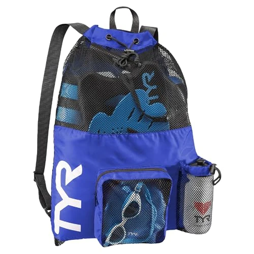 Offerta a tempo: TYR Big Mesh Mummy Sacca a Rete per Piscina, Blu Royal, taglia unica - 0.00% da 26.05 € a 26.05 €