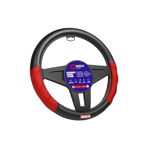 Tijdelijke aanbieding: SPARCO SPC1102L stuurwielhoezen rood-zwart van 25.94 EUR naar 25.94 EUR (korting 0%)