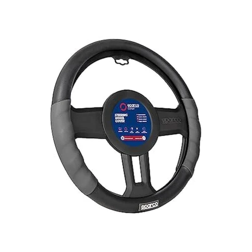 Zeitlich begrenztes Angebot: SPARCO SPC1101L Steering Wheel Covers Grey-Black, 38 x 38 x 4 cm von 19.83 € auf 16.24 € (18% Rabatt)
