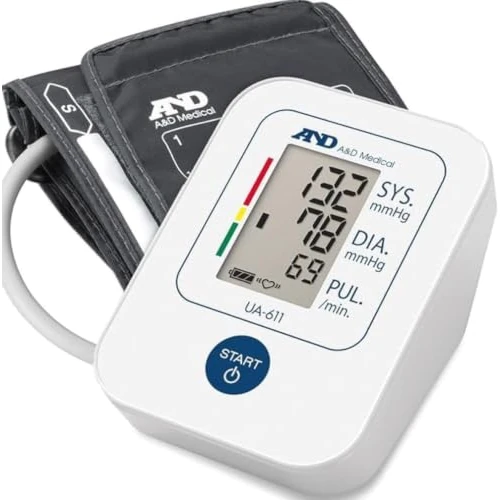 Oferta limitada: A&D Medical Tensiómetro de Brazo digital, medición precisa de la presión arterial y el pulso, validado clinicamente – UA-611 de 39.99 € a 39.99 € (ahorro 0.00%)