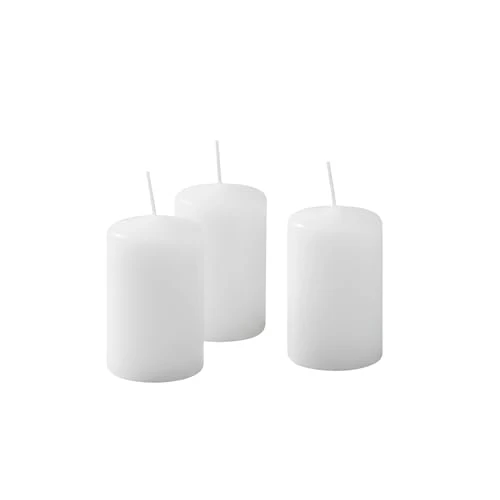 Offerta a tempo: Cereria Di Giorgio - 12 Candele Cero - Diametro 4 cm Altezza 7 cm - Colore Bianco Cloud - Durata 12 ore - Non profumate - 15% da 12.99 € a 10.98 €