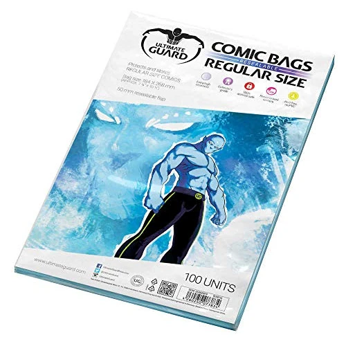 Limited-time offer: Ultimate Guard Resealable Regular Comic Bags from $32.12 to $32.12 (save 0.00%)