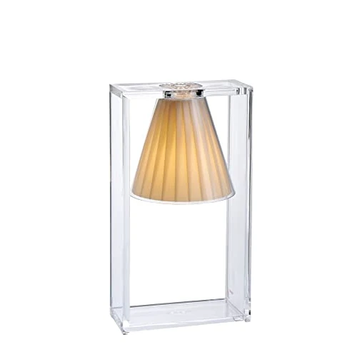 Zeitlich begrenztes Angebot: Kartell Light-Air, Tischleuchte, Glasklar/Beige von 276.00 € auf 146.04 € (47.09% Rabatt)