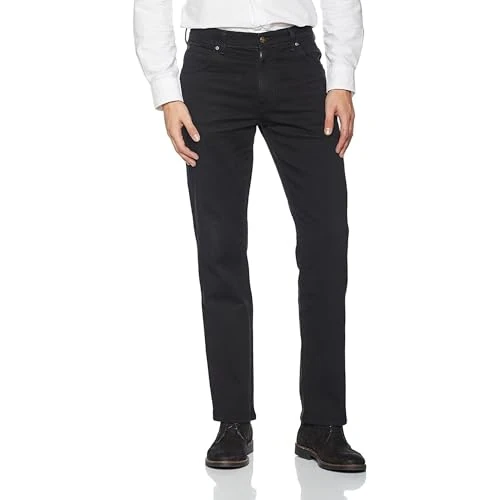 Oferta limitowana: Wrangler Herren Durables Regular Fit Jeans, Schwarz, 34W / 34L z 246.00 zł na 246.00 zł (oszczędź 0.00%)