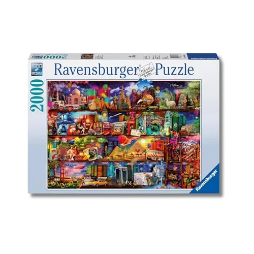 Offre limitee: Ravensburger - 16685 - Puzzle Classique - Le Monde des Livres - 2000 Pièves de 36.74 EUR a 36.74 EUR (economie 0%)