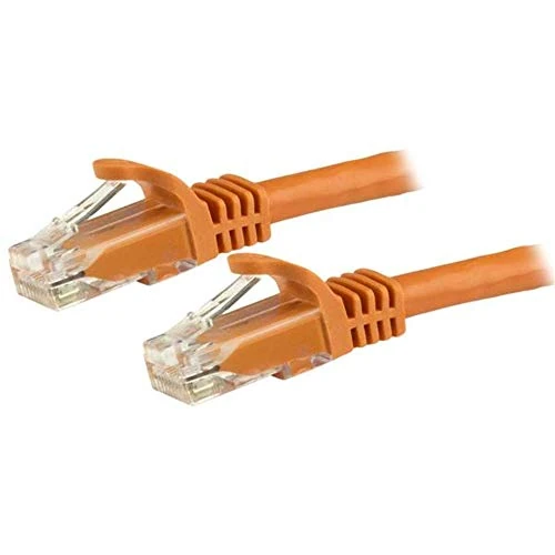 Offerta a tempo: StarTech.com Cavo di rete CAT 6, Cavo Patch Ethernet RJ45 UTP arancio da 5m antigroviglio - 0.00% da 9.99 € a 9.99 €