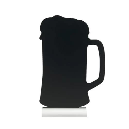 Offerta a tempo: SECURIT - Lavagna Da Tavolo Silhouette Birra - 1 Pennarello Bianco - 34cm - 13% da 19.81 € a 17.14 €