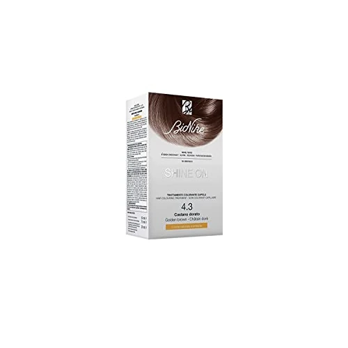 Oferta limitowana: Bionike Shine On zabieg do koloryzacji włosów nr 4,3 złoty brąz, bez amoniaku, bez amoniaku, działanie odżywcze i ochronne, daje jasny kolor, zakrywa białe włosy z 70.43 zł na 70.43 zł (oszczędź 0.00%)