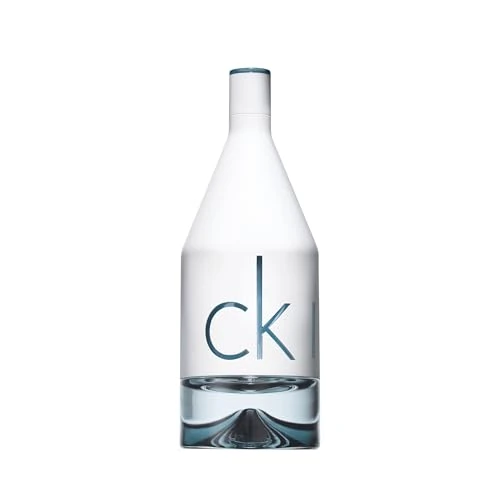 CALVIN KLEIN en de 2 de U para hombres, Eau de Toilette, vaporizador/Spray| Fragancia para hombre cítrica, fresca y flora | 150 ml
