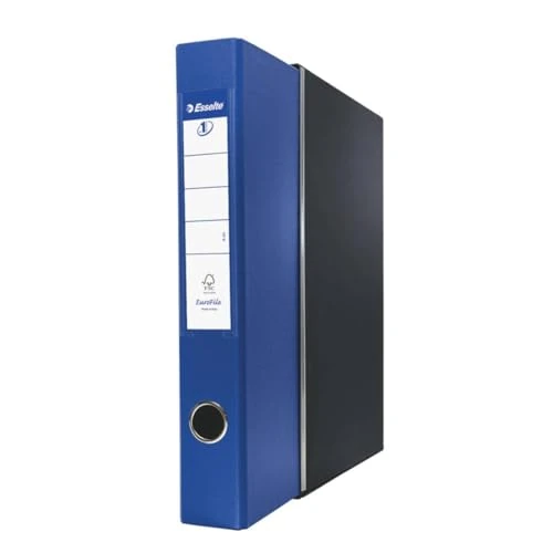 Offerta a tempo: ESSELTE G55 EUROFILE Registratore - f.to protocollo dorso 5 cm - Blu - 0.00% da 9.99 € a 9.99 €