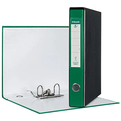 Offerta a tempo: ESSELTE G55 EUROFILE Registratore - f.to protocollo dorso 5 cm - Verde - 10% da 16.50 € a 14.85 €
