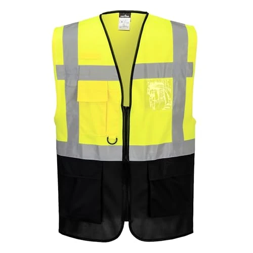 Oferta limitada: Portwest Chaleco Executive Warsaw, Tamaño: 5XL, Color: Amarillo/Marino, C476YNR5XL de 14.70 € a 14.70 € (ahorro 0.00%)