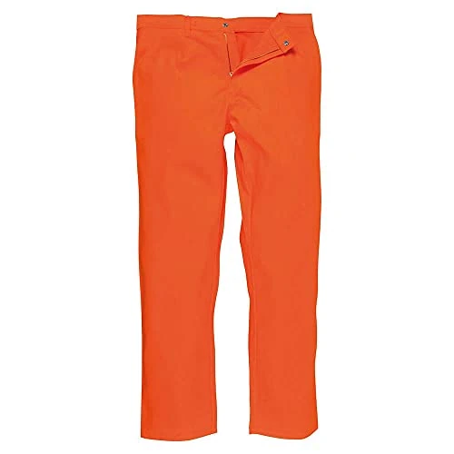 Limited-time offer: Portwest BZ30 Maximum Protection Bizweld Trousers Orange, Small from 27.19 £ to 27.19 £ (save 0.00%)