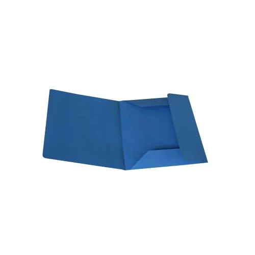 Oferta limitada: Alevar Carpeta de 3 láminas de cartón de 150 g, 100% papel reciclado, formato 25 x 33 cm, color azul, paquete de 50 unidades de 17.92 € a 17.92 € (ahorro 0.00%)