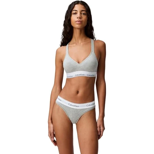 Tijdelijke aanbieding: Calvin Klein dames string Modern Cotton, draad van zachte katoenmix, met stretch-aandeel, elastische band, maten: XS - XL van 23.90 € naar 23.90 € (0.00% korting)
