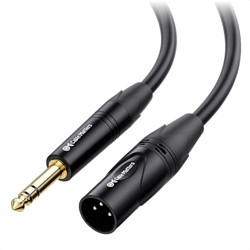 Limited-time offer: Cable Matters10 Ft 6.25 TRS to XLR Male to Male Cable from 18.71 £ to 18.71 £ (save 0.00%)