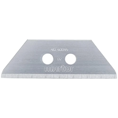 Limited-time offer: MARTOR 10 x Trapezoid Blade, Replacement Blades Cutters, Safety Knife, 19 mm, Sharp, Rounded, 2-fold usable, No. 60099 from 5.96 £ to 5.96 £ (save 0.00%)