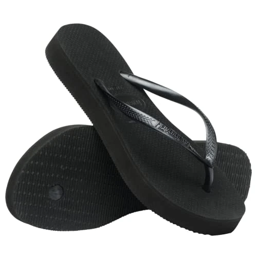 Havaianas Sandalia Slim Wonder Woman para mujer, Negro -, 38 EU