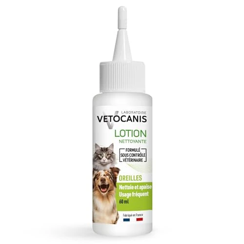 Offerta a tempo: Vetocanis - Prodotto per la pulizia orecchie cane e gatto 60 ml — 29% da 6,99 € a 4,96 €