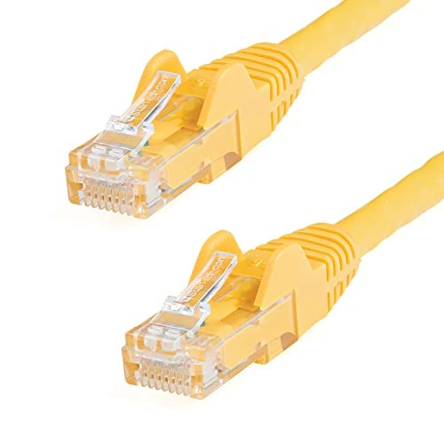 Offerta a tempo: StarTech.com Cavo di rete Cat 6, Cavo Patch Ethernet RJ45 UTP giallo da 2m antigroviglio, cavo gigabit categoria 6 - 0.00% da 8.07 € a 8.07 €
