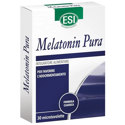 Offerta a tempo: ESI - Melatonin Pura, Integratore Alimentare di Melatonina — 29% da 6,90 € a 4,92 €