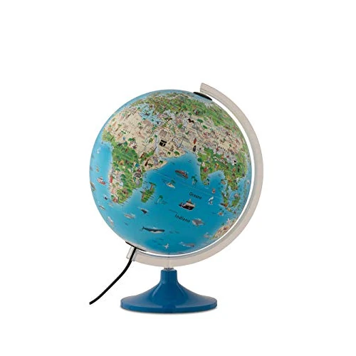 Oferta limitada: TECNODIDATTICA Atmosphere Family Solid - Globo terráqueo ilustrado con Animales y tradiciones de los pueblos, diámetro 30 cm de 36.30 € a 36.30 € (ahorro 0.00%)