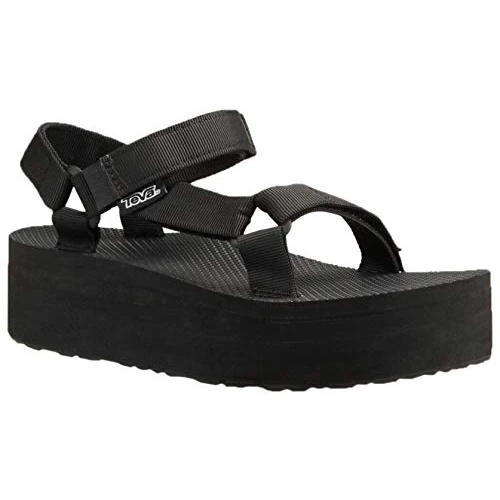 Offre limitée : Teva Original Universal Flatform W's, Sandales Plateau Femme, Noir (Black), 37 EU de 52.49 € à 56.00 € (-6.69% de remise)