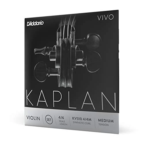 Limited-time offer: D'Addario Kaplan Vivo Violin Strings - Full Set - KV310 4/4M - Violin Strings - 4/4 Scale, Medium Tension from 52.00 GBP to 52.00 GBP (save 0%)