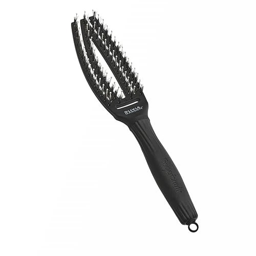 Offerta a tempo: Olivia Garden Fingerbrush Care Iconic - Piccola - Nero - Spazzola Districante in Setole di Cinghiale & Nylon per Capelli Sani e Brillanti - 20% da 22.95 € a 18.36 €