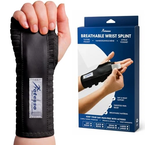 Offre limitée : Actesso Attelle Poignet Respirante, Orthèse pour Canal Carpien de 23.99 € à 23.99 € (0.00% de remise)