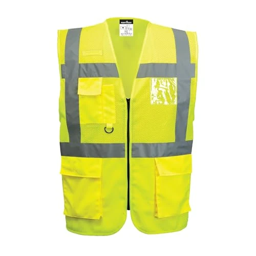 Zeitlich begrenztes Angebot: Portwest C496 Madrid AIR Exekutiv Weste Neuer ID-Karten-Halter Netzgewebe von 16.90 € auf 14.36 € (15% Rabatt)