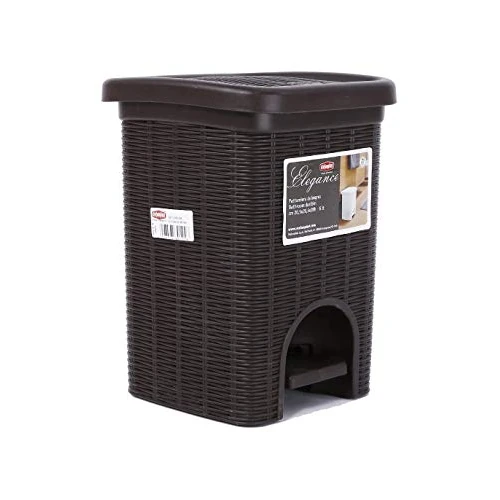 Limited-time offer: Stefanplast Elegance Bathroom Dustbin, Moka, 20.5 x 20.5 x 28 cm from 22.76 GBP to 22.76 GBP (save 0%)