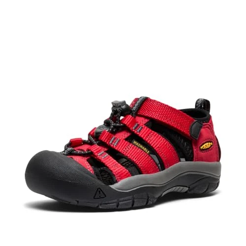 Oferta limitada: KEEN NEWPORT H2, Sandalias para Unisex niños, RIBBON RED/GARGOYLE, 25/26 EU de 70.00 € a 44.79 € (ahorro 36%)