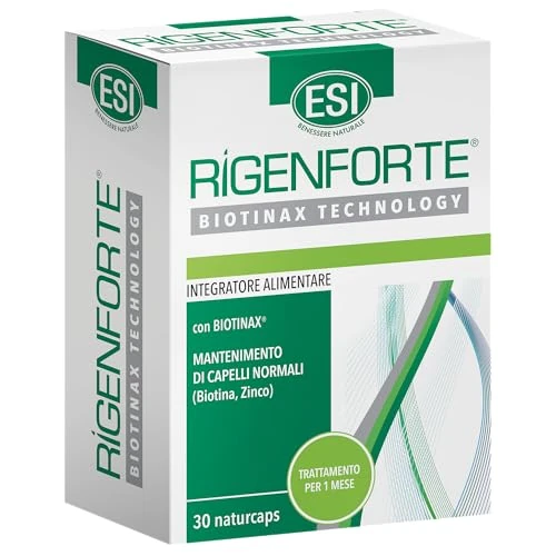 Offerta a tempo: ESI - Rigenforte Retard, Integratore Alimentare per Capelli con Biotinax — 36% da 21,50 € a 13,85 €