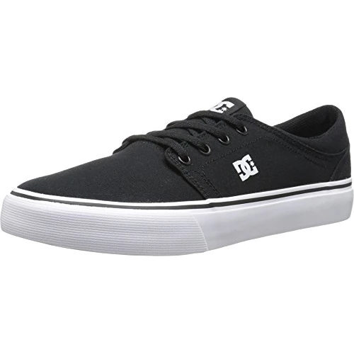 Offre limitée : DC Shoes Trase Tx, Baskets mode homme, Noir (Black/White), 43 de 59.00 € à 42.81 € (27% de remise)