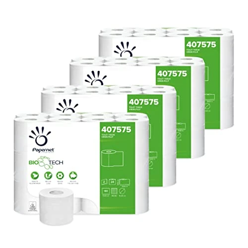 Offerta a tempo: Papernet Bio Tech, Carta Igienica 407575 — 24% da 37,00 € a 28,22 €