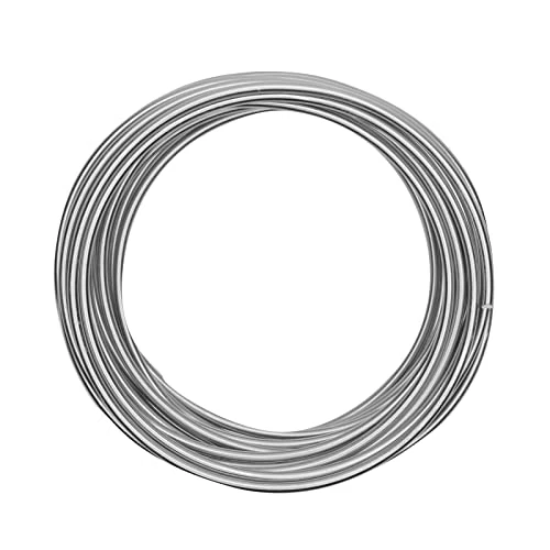 Offerta a tempo: Vaessen Creative Filo di Ferro Modellabile da 10 m x 4 mm Silver – Filo Flessibile per Creazioni Floreali, Realizzazione di Gioielli e Modellismo - 0.00% da 34.46 € a 34.46 €
