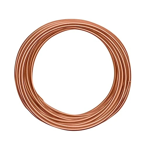 Limited-time offer: Vaessen Creative Aluminium Craft Wire 32.8 ft (10 m) x 0.16" (4 mm) Orange Copper - Flexible Metallic Wire for Crafting, Flower Arranging, Jewellery Making and Modelling from 25.46 £ to 25.46 £ (save 0.00%)