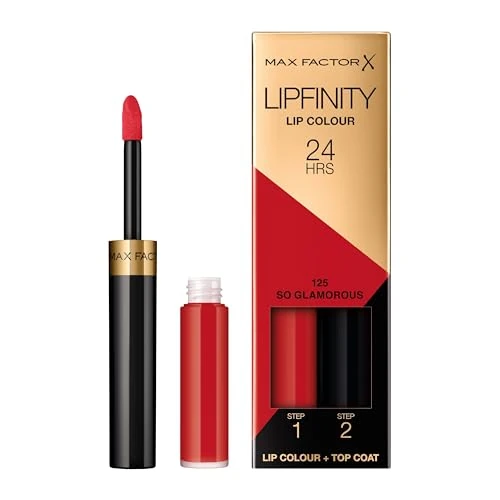 Limitiertes Angebot: Max Factor Lipfinity 125 So Glamourous, 1er Pack (1 x 2,3 ml & 1 x 1,9 ml) von 7.61 EUR auf 7.61 EUR (Spare 0%)