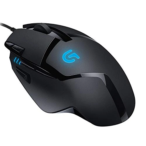 Limited offer: Logitech G402 Hyperion Fury Wired Gaming Mouse, 4,000 DPI, Lightweight, 8 Programmable Buttons, DPI Switch Button, Compatible with PC/Mac - Black from 64.99 EUR to 64.99 EUR (save 0%)