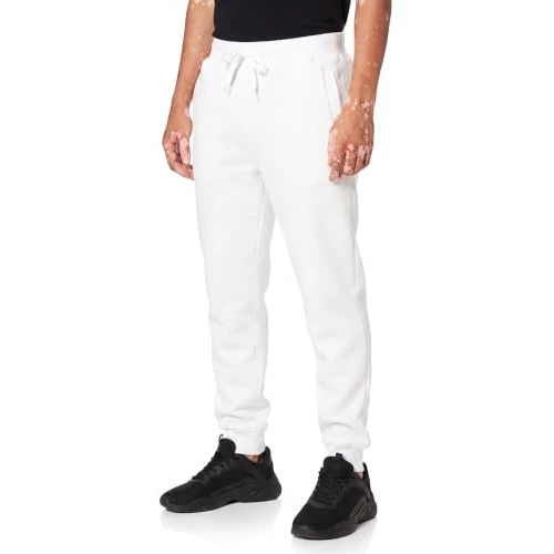 Offerta a tempo: Southpole Active Basic Jogger - Pantaloni da jogging da uomo in pile | Pantaloni da jogging in pile spazzolato con coulisse elastica in vita, polsini a costine, tasche laterali e posteriori per - 0.00% da 17.16 € a 17.16 €
