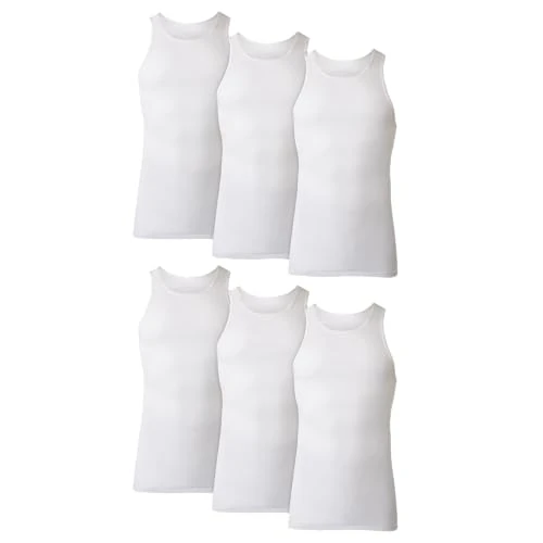 Offerta a tempo: Hanes Tagless® Comfortsoft®, 372ap6 magliette intime da uomo. Colore: bianco. Confezione da 6 White XL - 0.00% da 37.62 € a 37.62 €